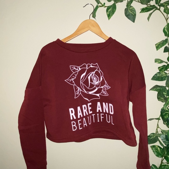 Rare and beautiful sweater cropped crewneck - Picture 1 of 2